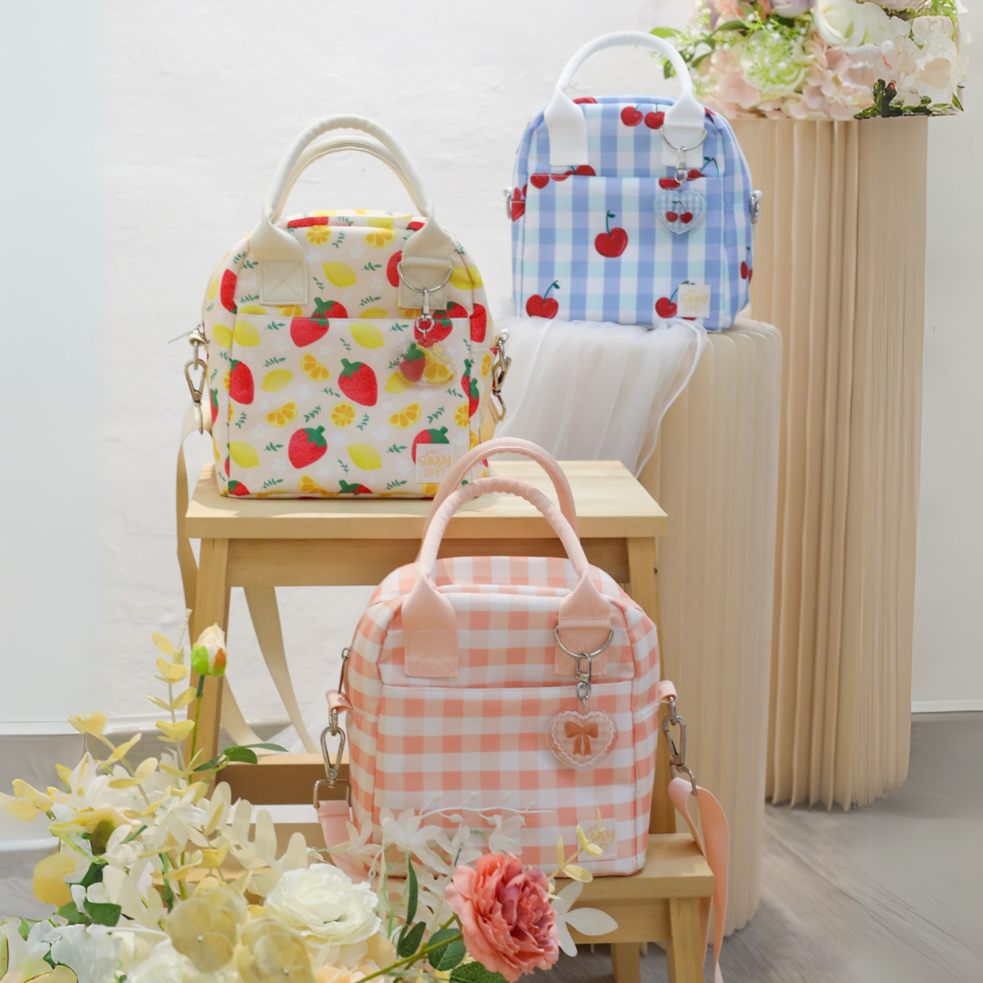 Strawberry Lemonade Bag Charm
