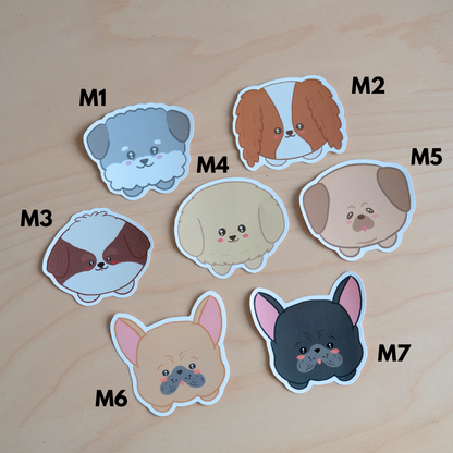 Chubby Puppies Stickers