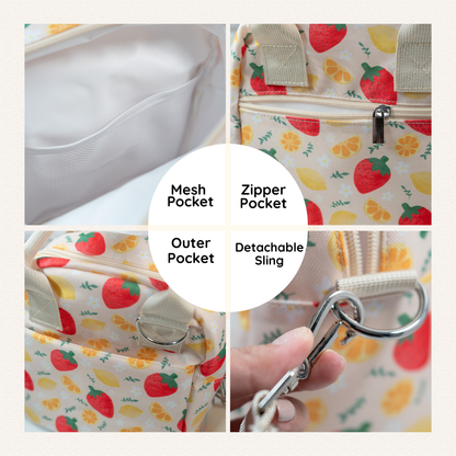 Strawberry Lemonade Cooler Bag